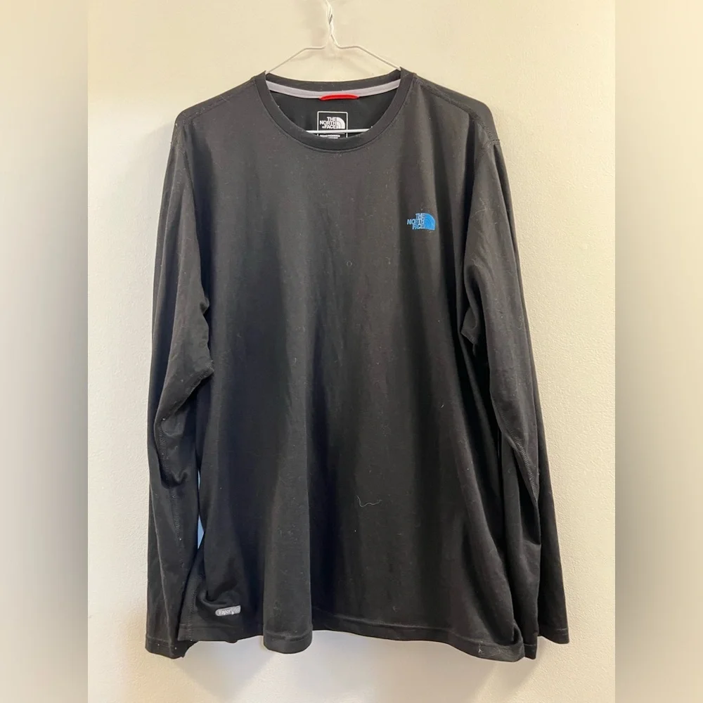 The North Face Men’s Wander Black Long Sleeve Athletic T-Shirt c3.